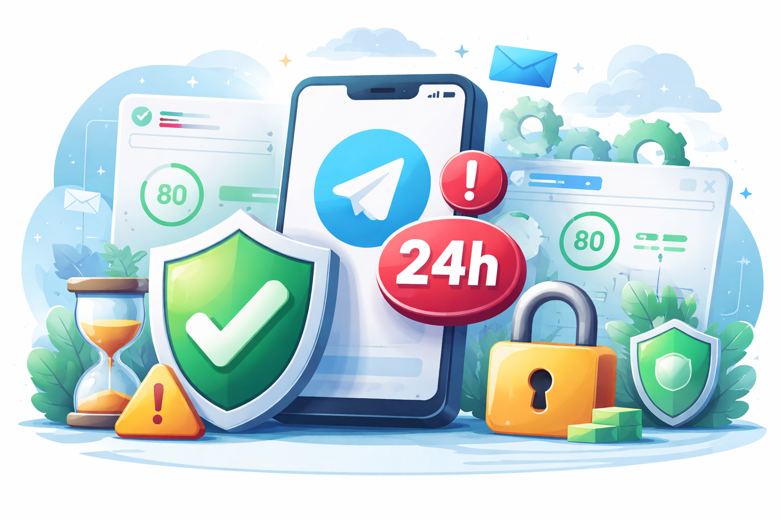 Flood Wait в Telegram: что это и как работает карантин в GramGPT.io
