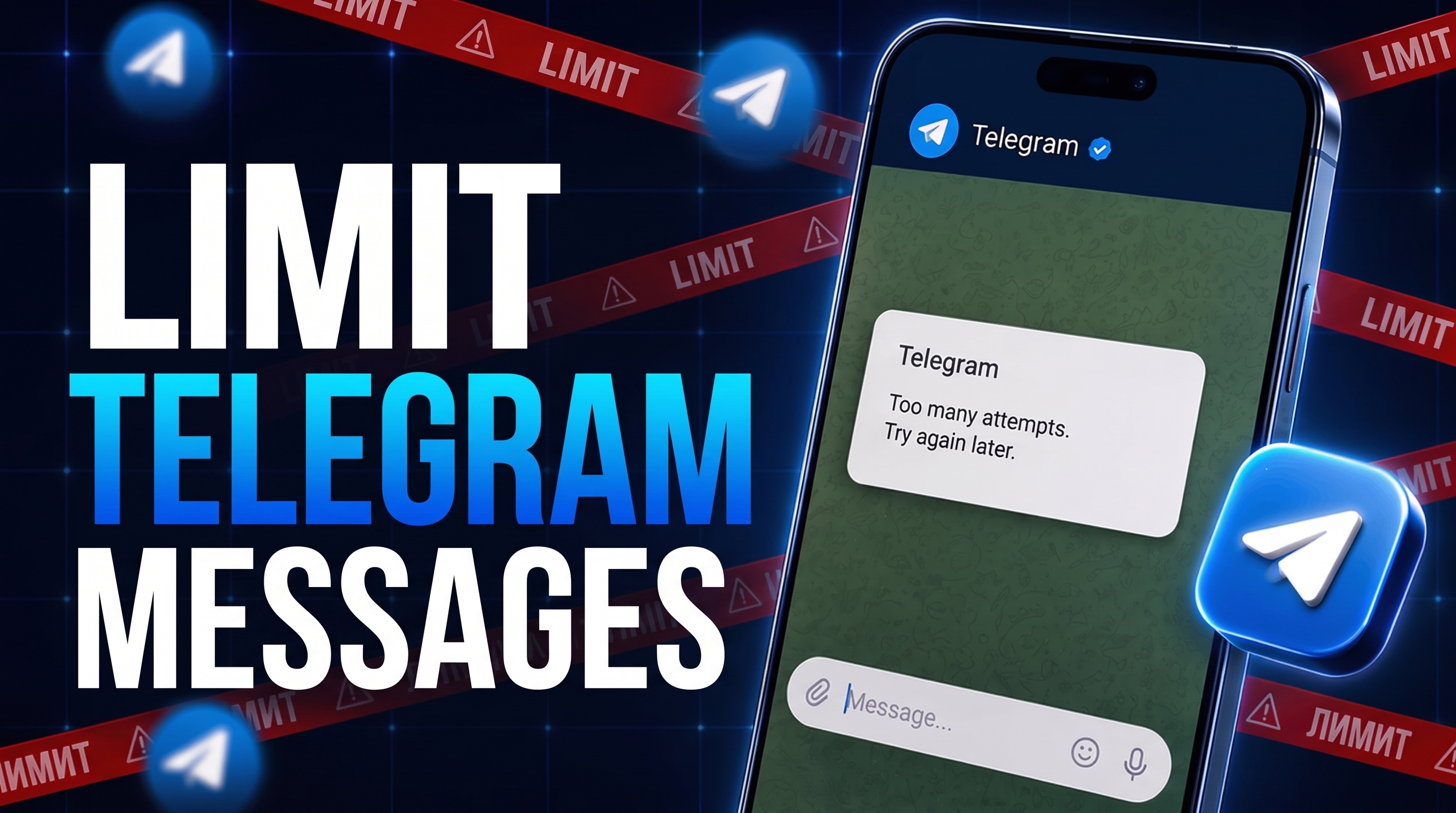 Telegram Limits in 2026: How Many Messages Can You Send