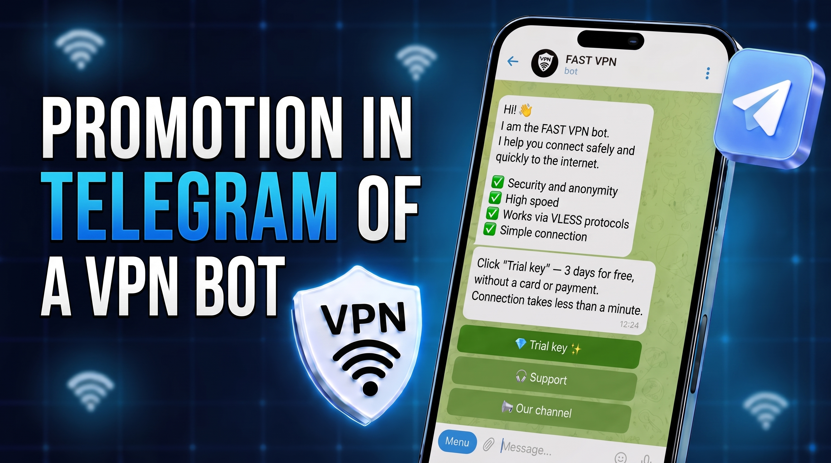 How to promote a VPN bot in Telegram: 5 Promotion Methods