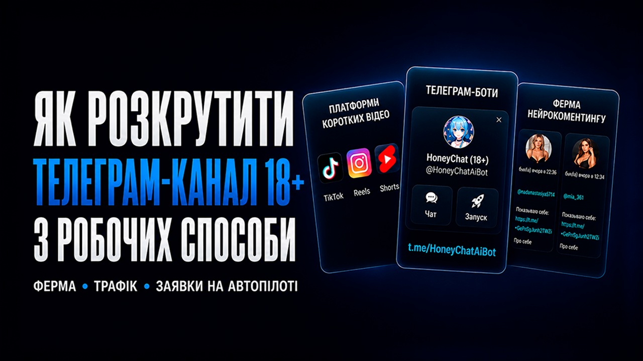 Як розкрутити Телеграм канал 18+: 3 робочі способи просування