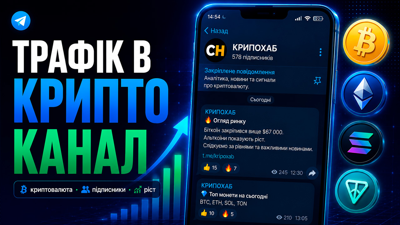 Як розкрутити Телеграм канал про криптовалюту через Нейрочатинг
