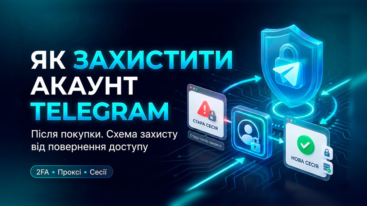 Як захистити акаунт Телеграм після покупки: схема захисту від повернення доступу продавцем