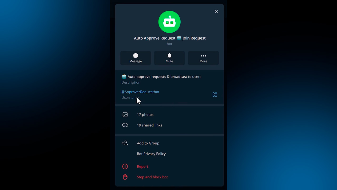 Бот для приема заявок в Telegram канал