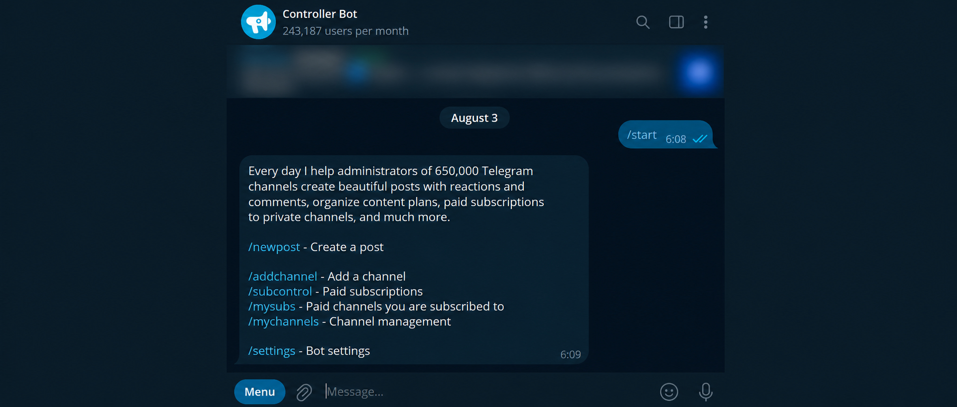 Bots for autoposting in Telegram