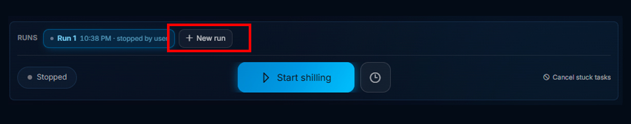 Launching other flows for boosting private Telegram channels