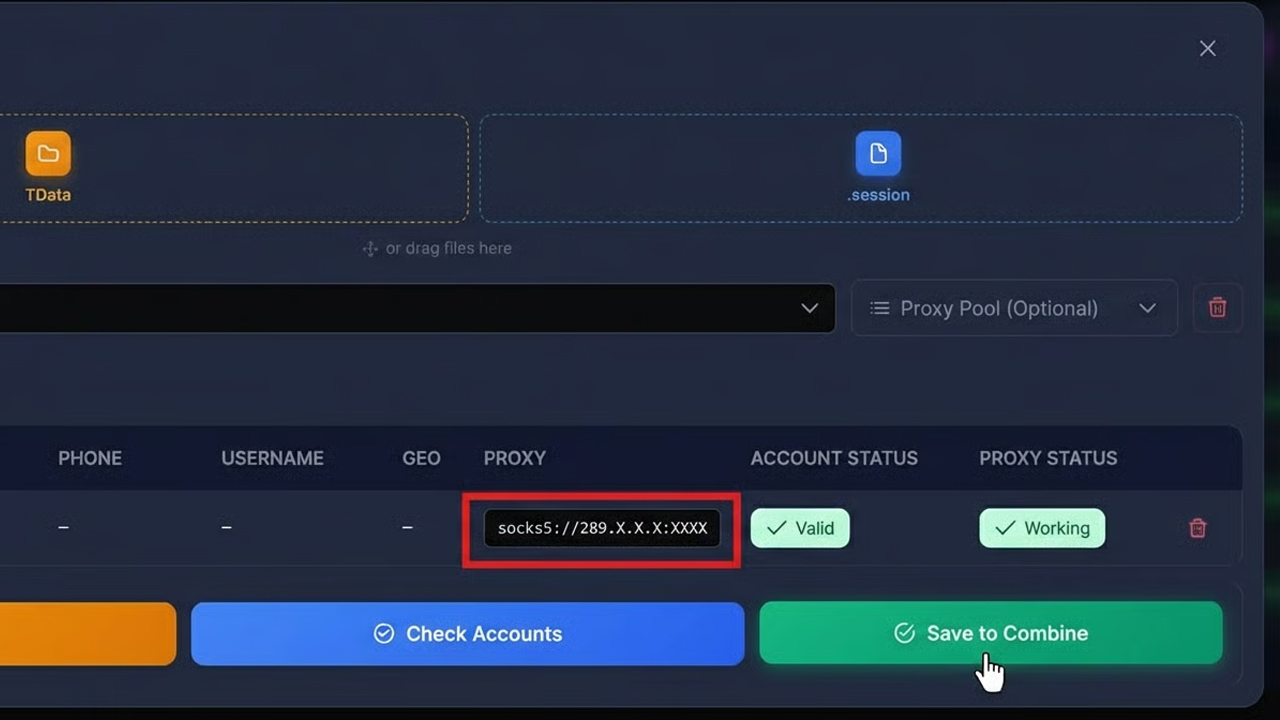 saving an account in gramgpt