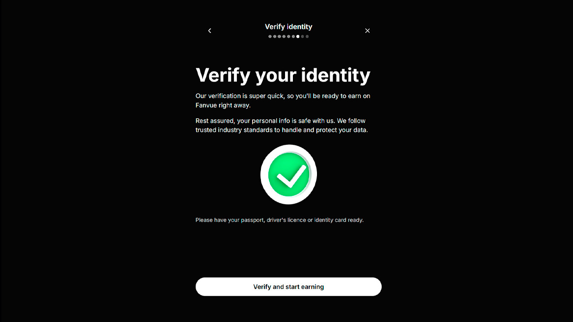 FanView account verification