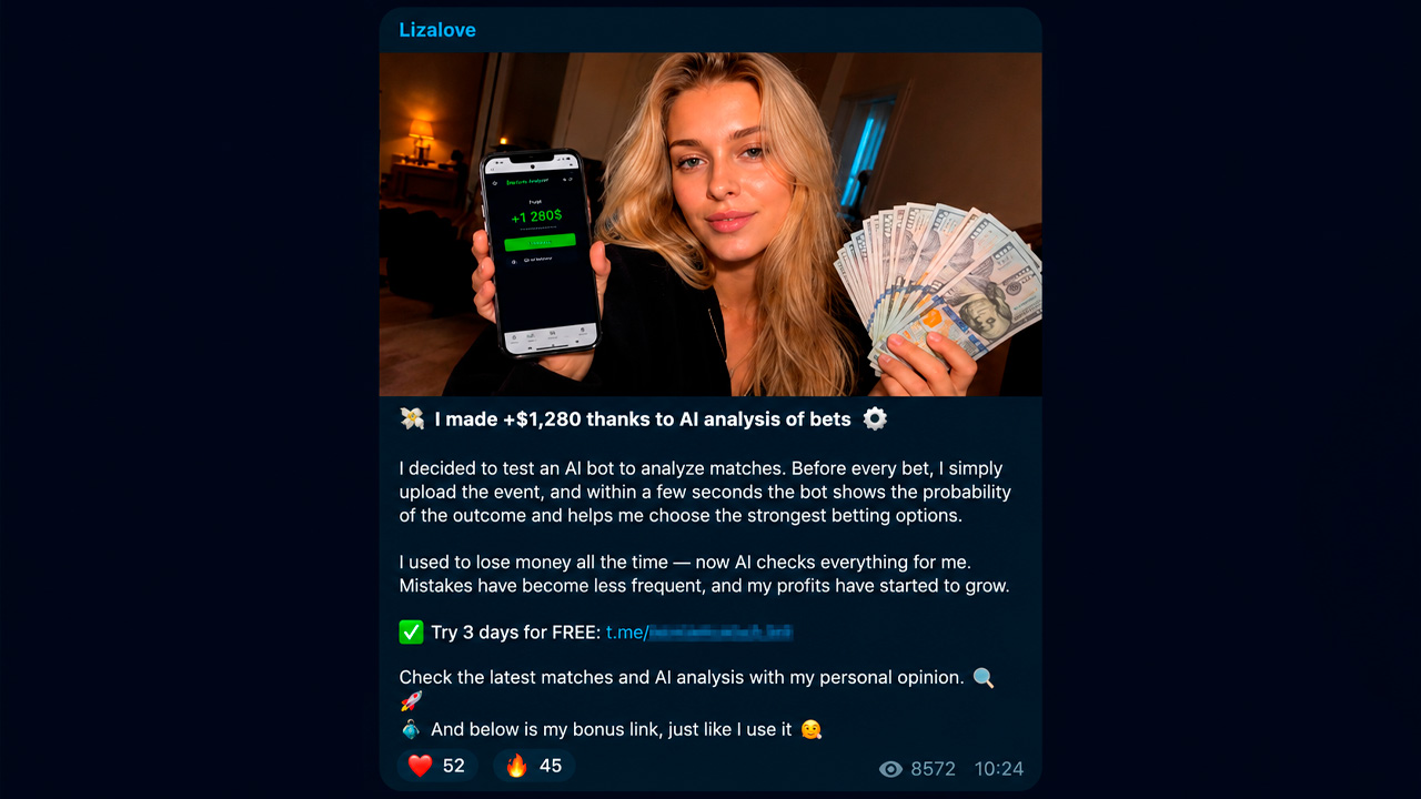 redirecting traffic from AI OFM to betting offers