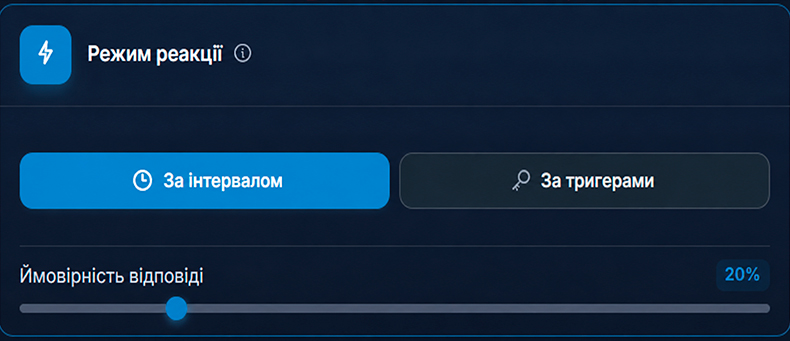 Інтервальний режим роботи нейрочатингу в GramGPT