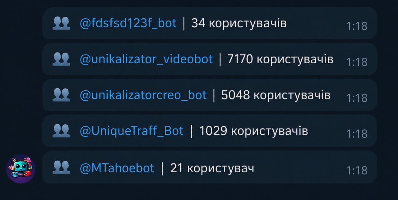 Як залучити перших користувачів у Telegram-бота