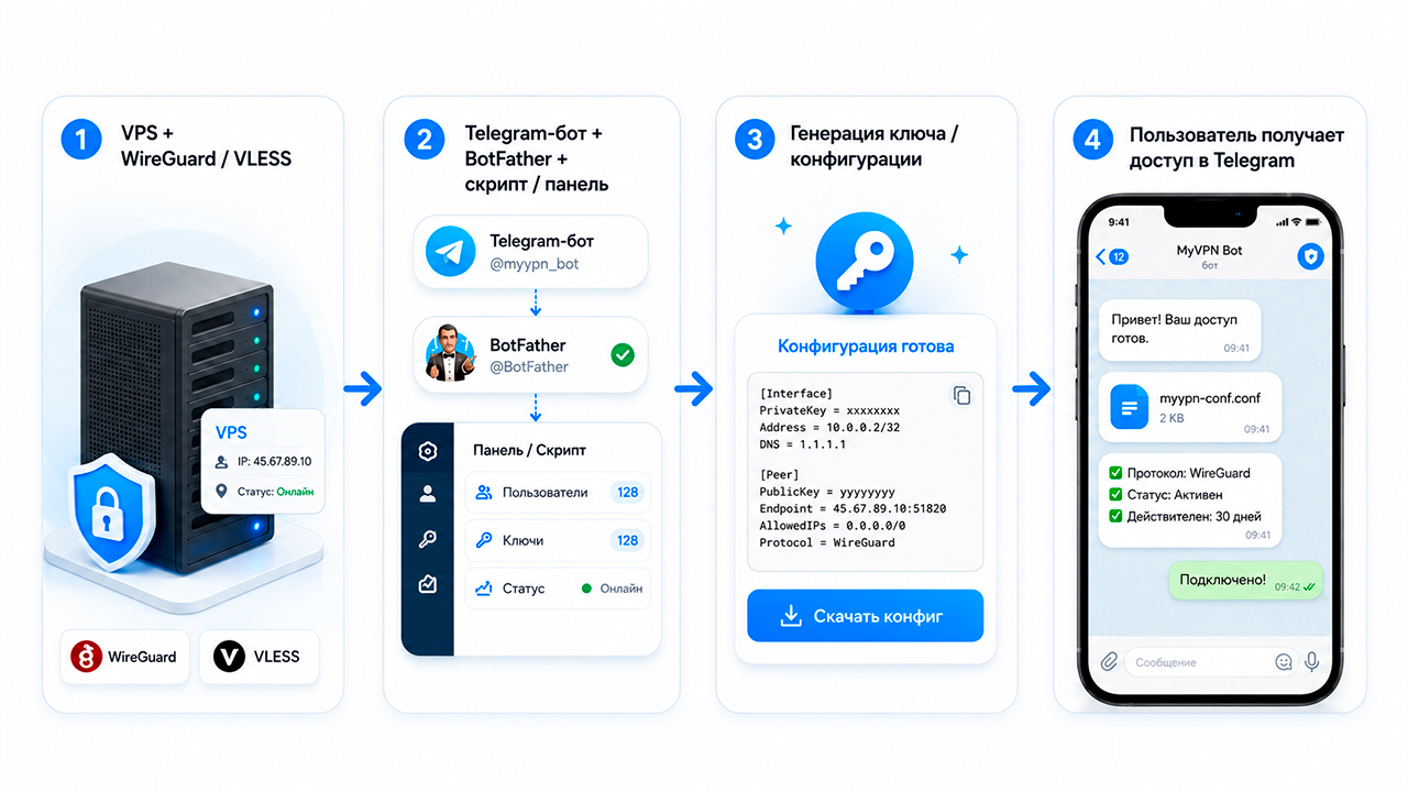 Как запустить полностью свой VPN сервис