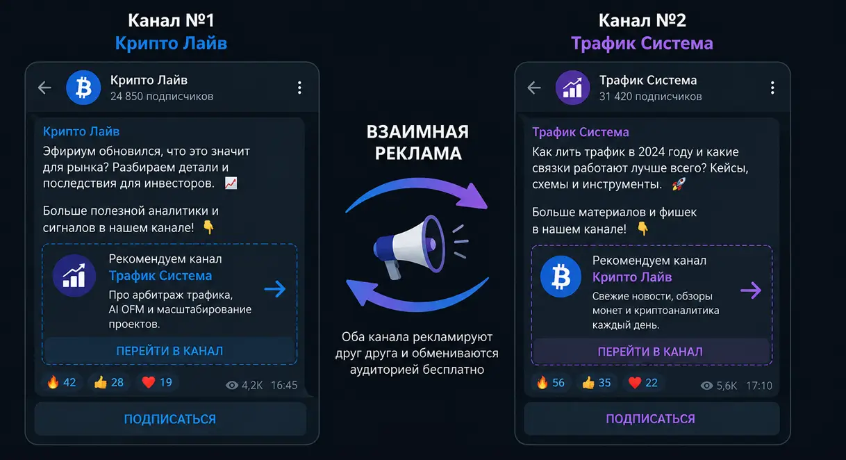 Как раскрутить канал в телеграме через взаимопиар