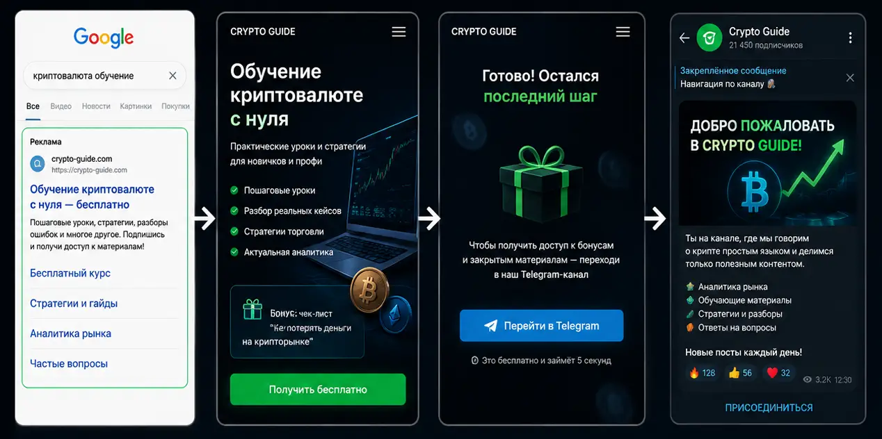 Контекстная реклама для продвижения Телеграм-канала
