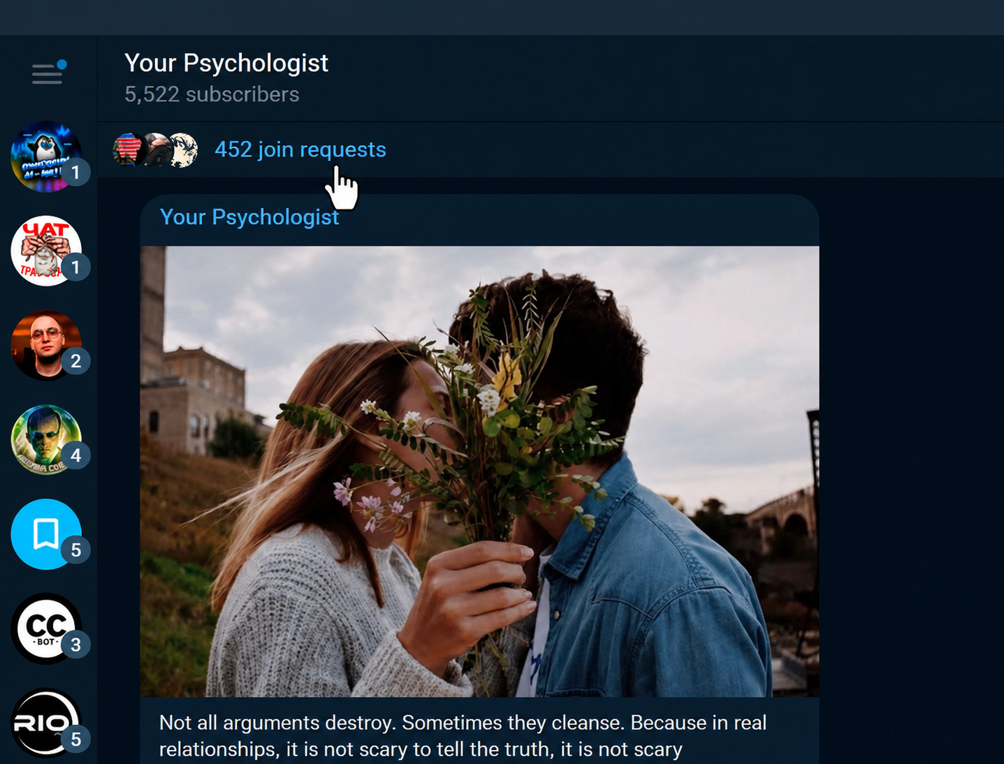 Neurocommenting work results, how to attract subscribers to Telegram