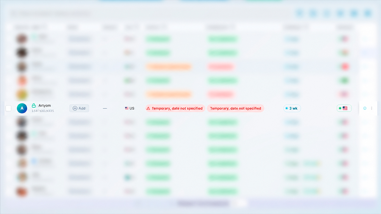Spam block for non-mutual contacts in GramGPT.io
