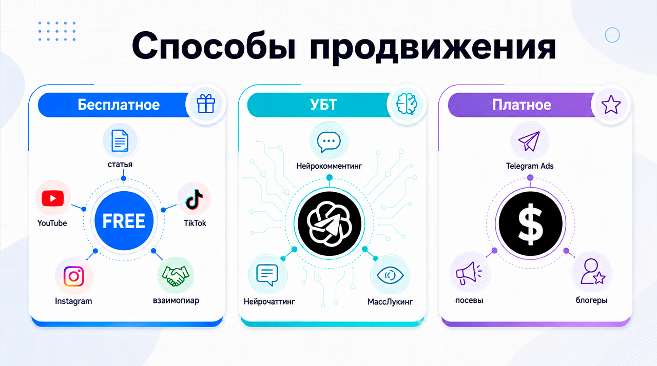 Способы продвижения Телеграм канала и группы