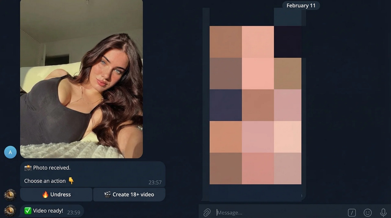 Telegram bot interface for AI model traffic monetization