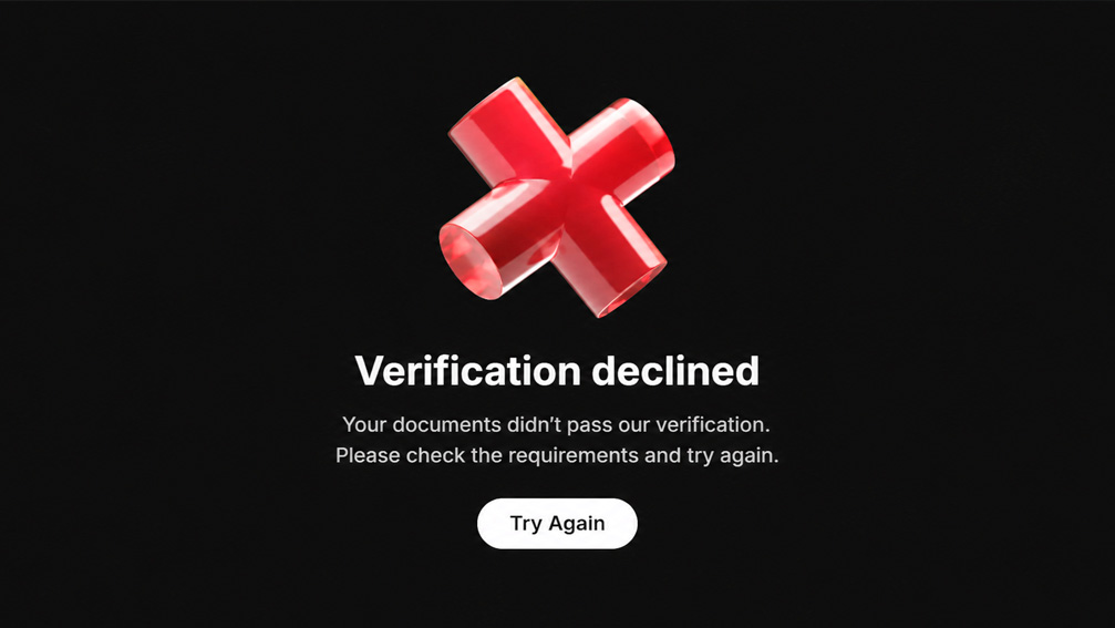 Unable to complete Fanvue verification