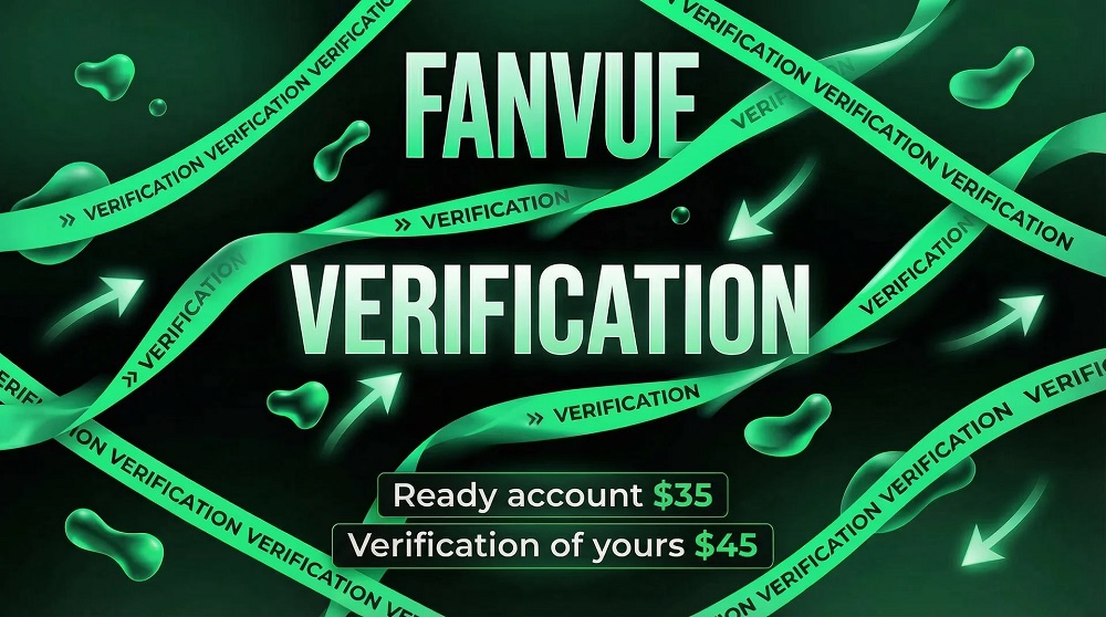 Where to buy Fanvue account verification